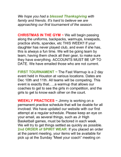 December 2016 - Katy Volleyball Academy