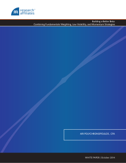 Combining Fundamentals Weighting, Low Volatility, and
