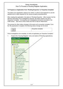 How to advertise a vacant property for letting: