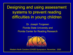 Purpose of diagnostic assessment