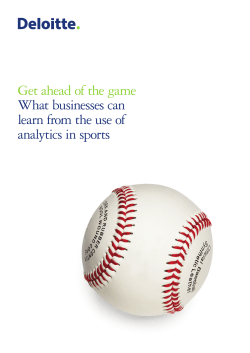Get ahead of the game What businesses can learn from