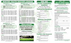 Price Per Team: $245 00