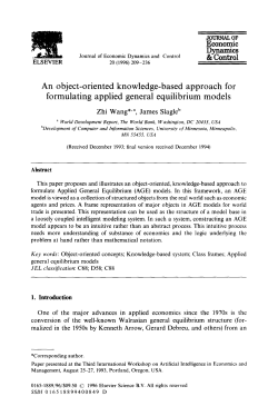 An object-oriented knowledge-based approach for formulating