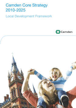 Camden Core Strategy 2010-2025