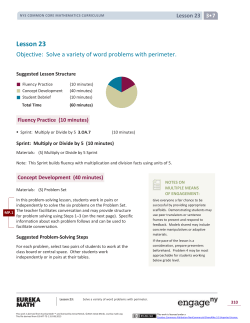 Grade 3 Mathematics Module 7, Topic E, Lesson 23
