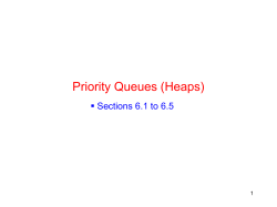 Priority Queues (Heaps)