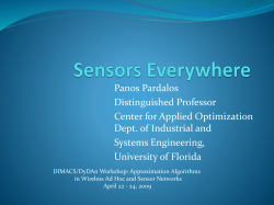 Sensors Everywhere