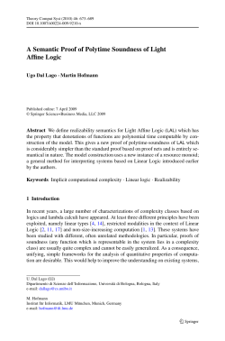 A Semantic Proof of Polytime Soundness of Light