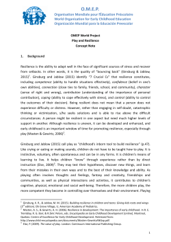 Project Concept Note