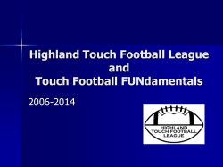 Highland Touch Football League