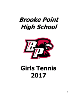 Brooke Point - Stafford County Public Schools