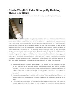 Create 25sqft Of Extra Storage By Building These Box Stairs