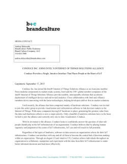 Creative Brief - Conduce, Inc.