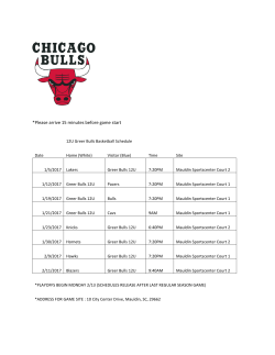*Please arrive 15 minutes before game start