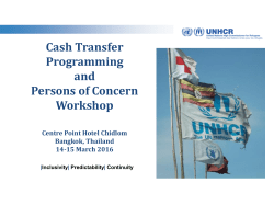 Action Research - Cash Learning Partnership