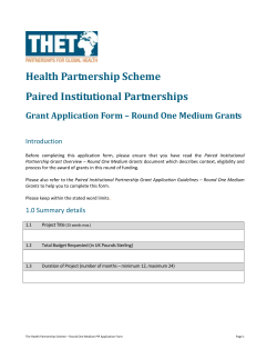 Introduction - Tropical Health and Education Trust