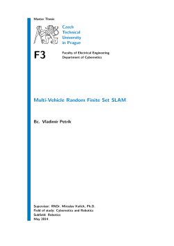 Multi-Vehicle Random Finite Set SLAM