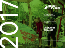 design by chance - Design in Public