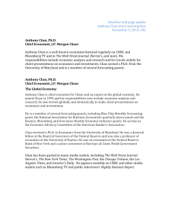 Omnibus web page update Anthony Chan short and long bios