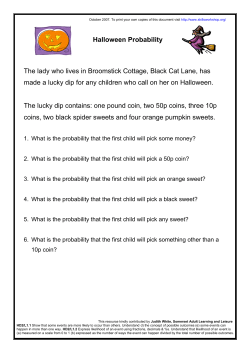 Halloween Probability