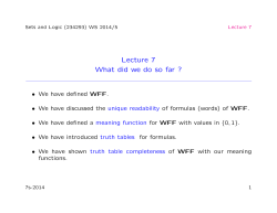 Lecture 7 - CS, Technion