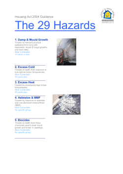 The 29 Housing Hazards - Student Housing Advice