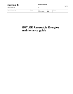 Title (Please note: This is a field. Update via `Update Ericsson