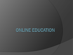 Online Education