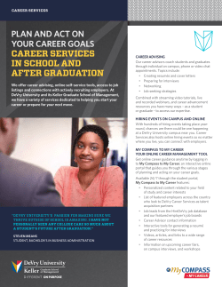 Career Ready: Four Stage Plan