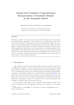 Sound and Complete Computational Interpretation of Symbolic