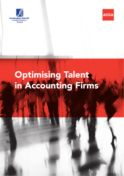 Optimising Talent In Accounting Firms
