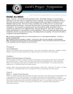 NOTE: This resource is for group leaders only. It`s not meant to be a