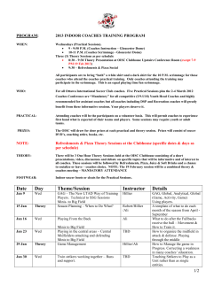 program - Ottawa Internationals