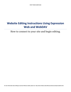 Microsoft Expression Web