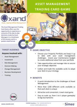 asset management trading card game