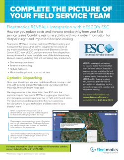 complete the picture of your field service team