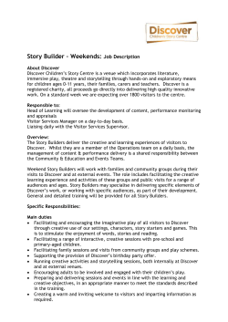 Front-of-house appointments at Discover