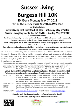 Burgess Hill 10K - Seaford Striders