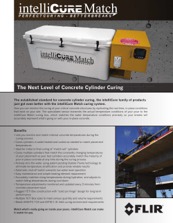 intelliCure Match Brochure