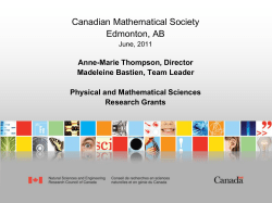 2009 Orientation Session