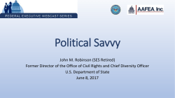 "Political Savvy" Powerpoint Presentation