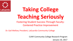 Teaching Seriously