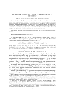 Stochastic R0 matrix linear complementarity problems