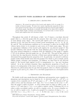 THE LEAVITT PATH ALGEBRAS OF ARBITRARY GRAPHS