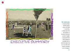 Game Plan: Executive Summary