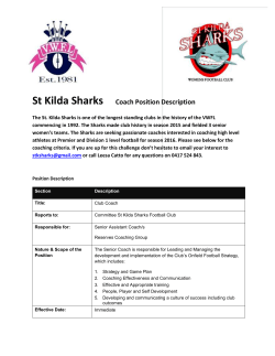 Senior Coach Position Description