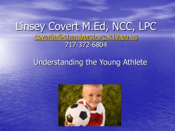 Linsey Covert M.Ed, NCC, LPC