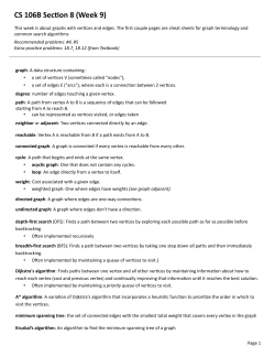 CS 106B Section 8 (Week 9)