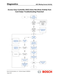 Access Easy Controller (AEC) Does Not Show