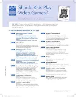 should kids play Video Games?